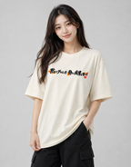 RabbitClub  (「黙してグラインド 静かに成果を響かす」) Oversized Classic T-Shirt