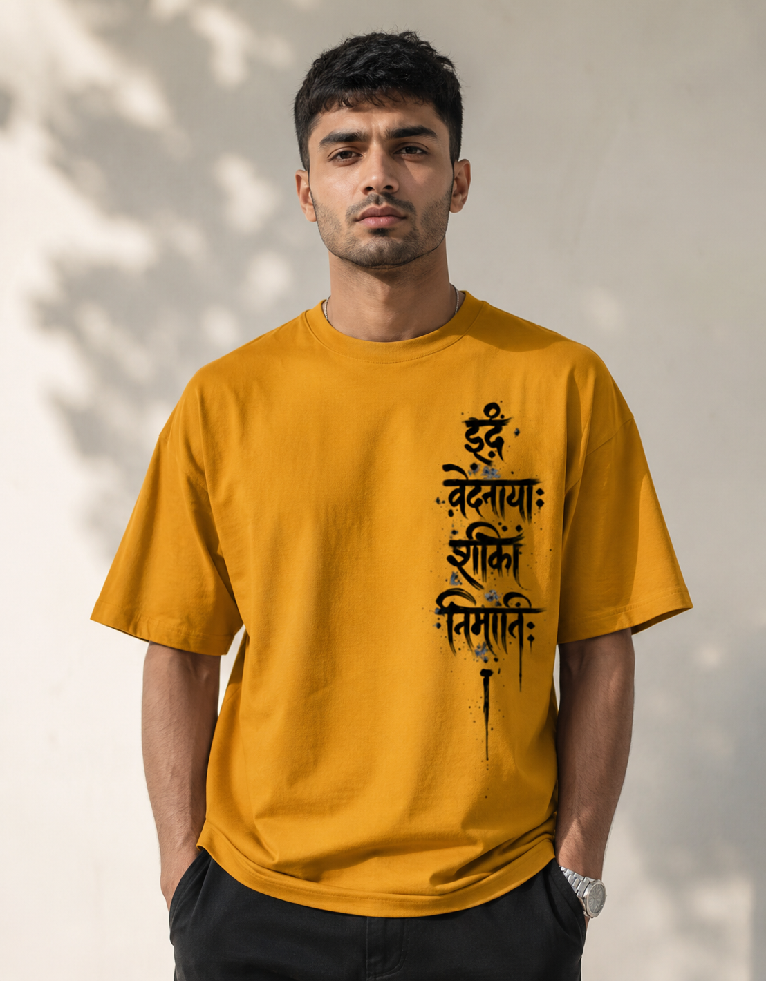 इदं वेदनायाः शक्तिं निर्माति। RabbitClub Oversized Classic T-Shirt