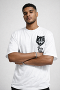 RabbitClub THE WOLF "PAIN MADE ME DANGEROUS" Oversized Classic T-Shirt