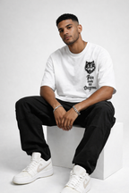 RabbitClub THE WOLF "PAIN MADE ME DANGEROUS" Oversized Classic T-Shirt