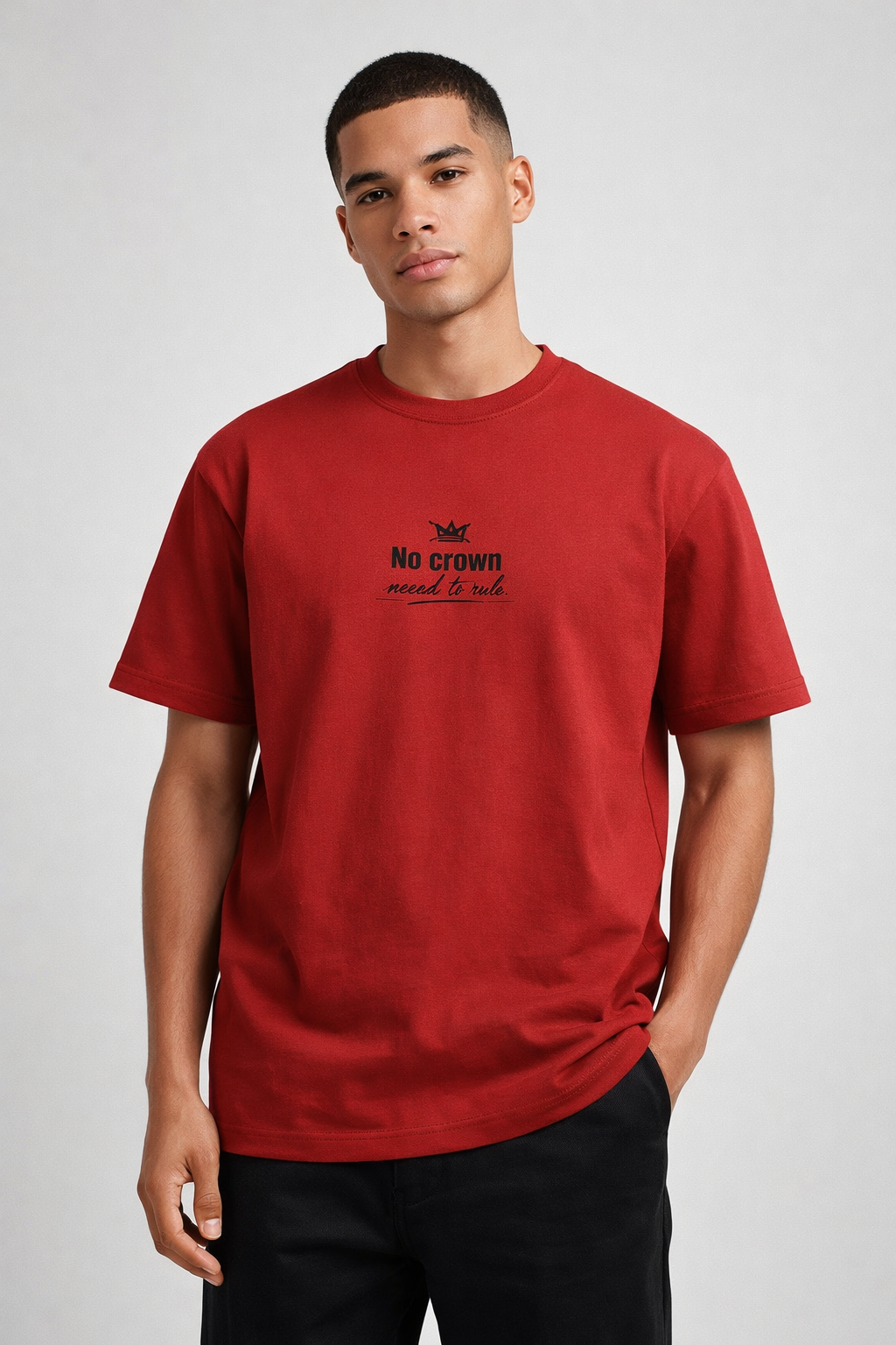 RabbitClub “No crown needed to rule.” Classic Crew T-Shirt