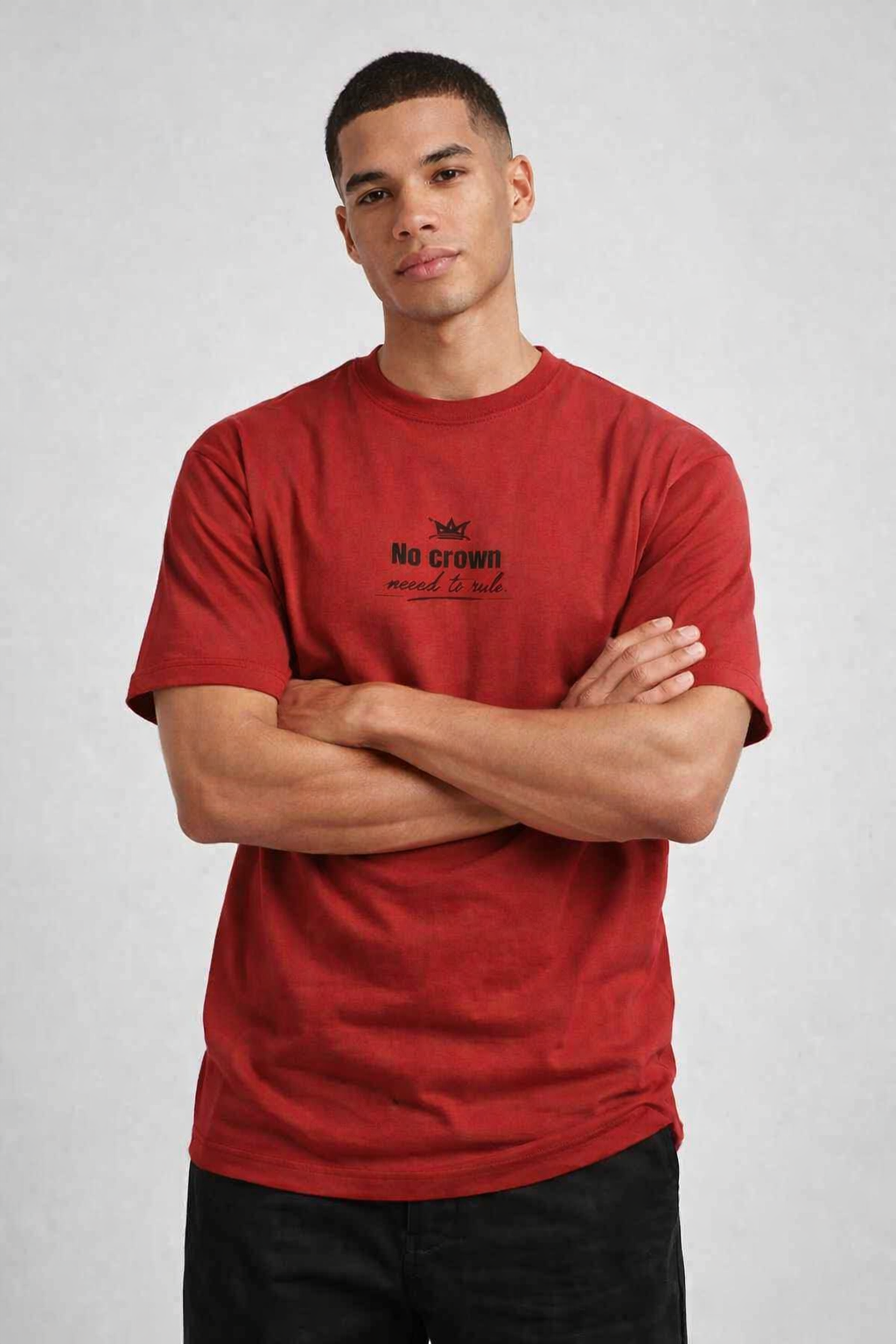 RabbitClub “No crown needed to rule.” Classic Crew T-Shirt