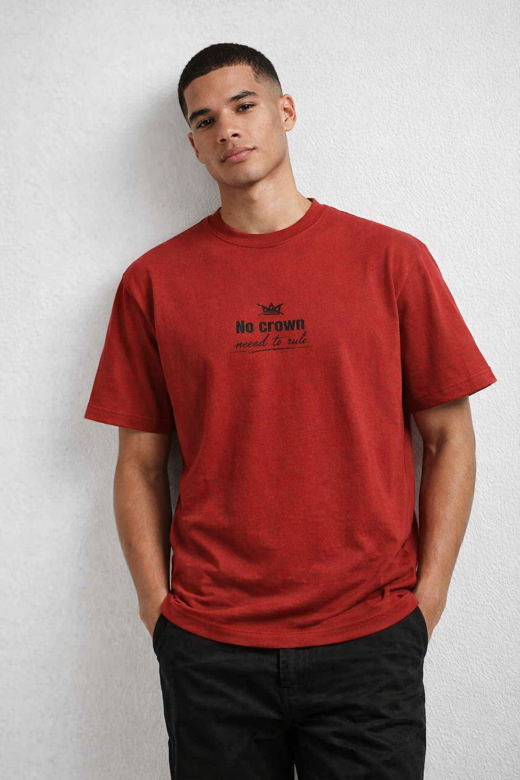 RabbitClub “No crown needed to rule.” Classic Crew T-Shirt