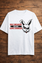RabbitClub “Rule breakers become game changers”  Oversized Classic T-Shirt